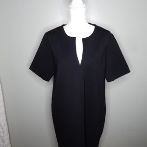 everlane women black dress sz XL